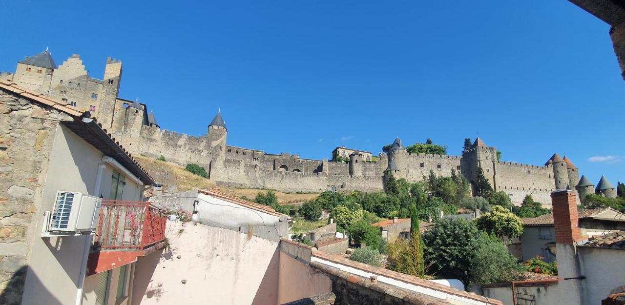 La Caponniere Villa Carcassonne Bagian luar foto
